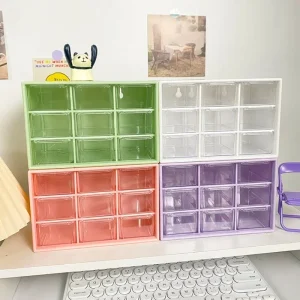 9 Grid Storage Box Organizer