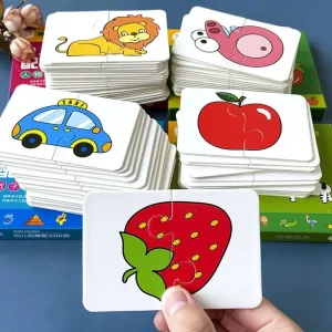 Educational Puzzle Cards