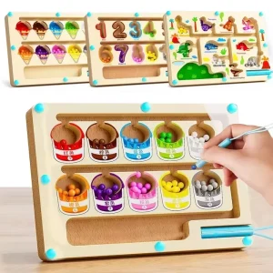 Magnetic Color Sorting Game